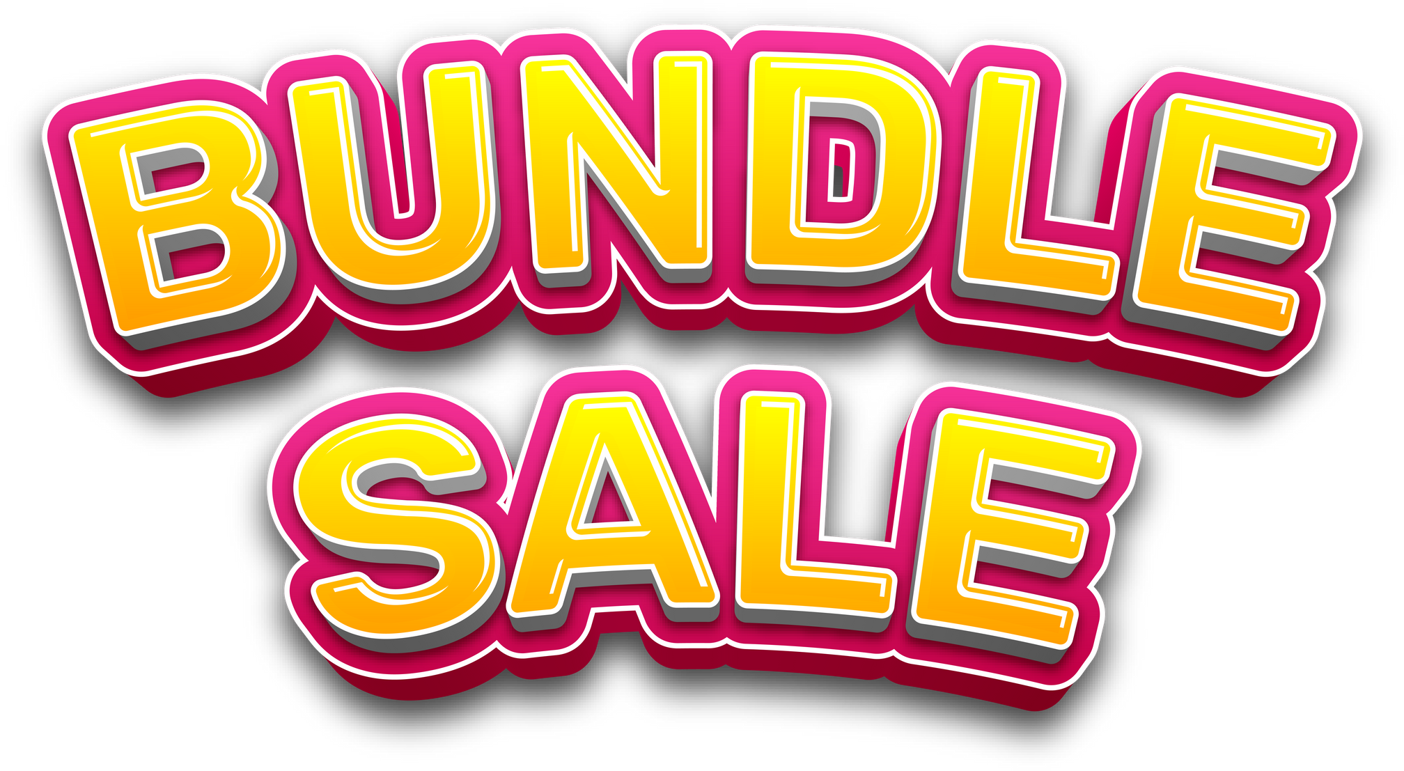 Bundle Sale Lettering